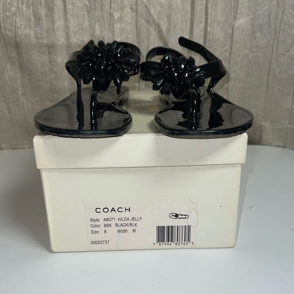 Coach Shoes - Coach jelly sandals